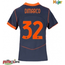 Camiseta Inter Milan Federico Dimarco #32 Tercera Equipación para mujer 2025-26 manga corta